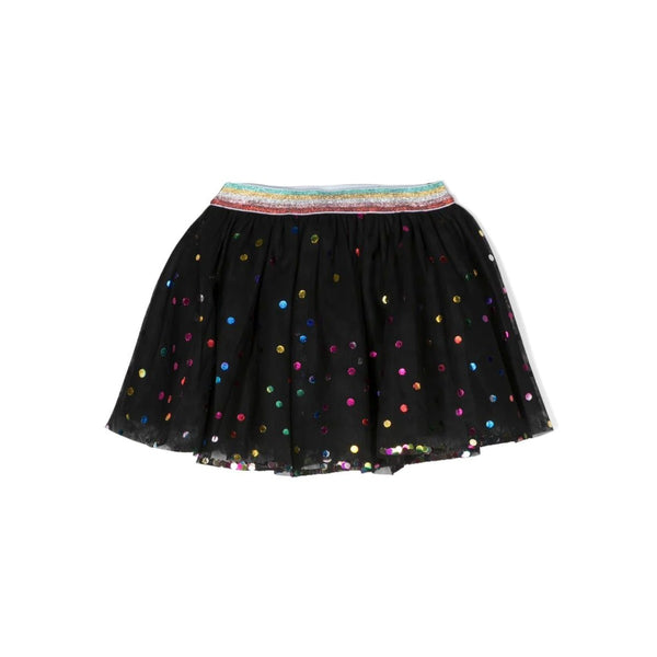 Polka Tulle Mini Skirt