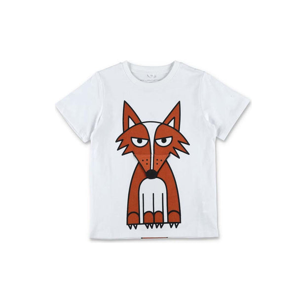 White Cotton Fox T-Shirt
