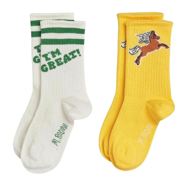 Boys I Am Great Socks 2-pack