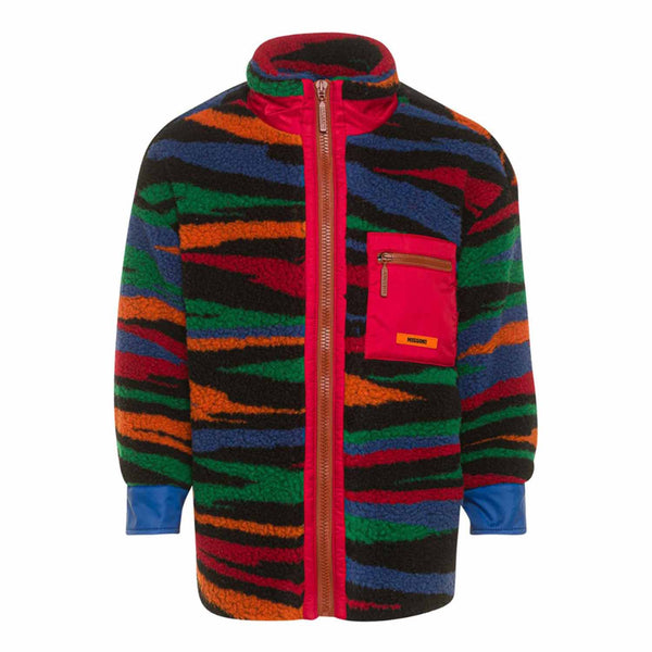 Kids Multi Color Eco Teddy Jacket