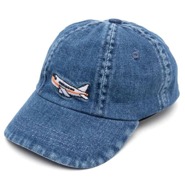 Boys Patch Detail Denim Baseball Cap