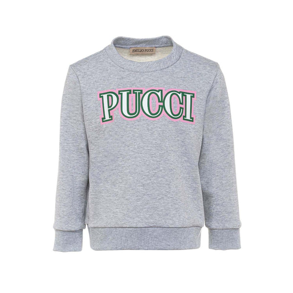 Logo Print Long Sleeve Sweatshirt