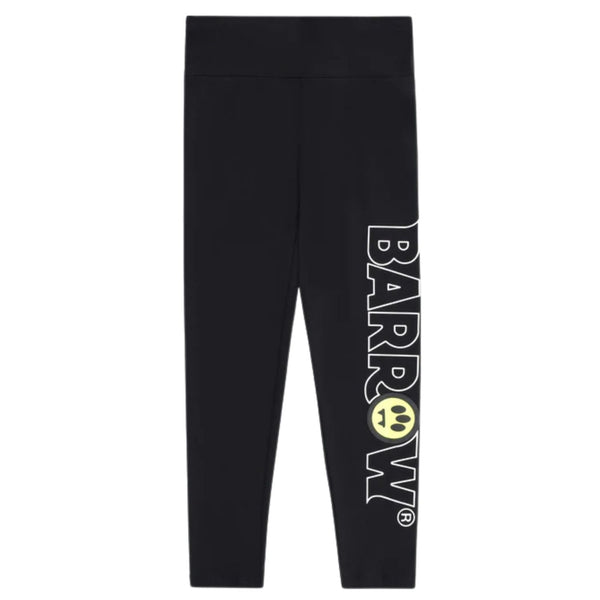 Girls Black Logo-Print Leggings