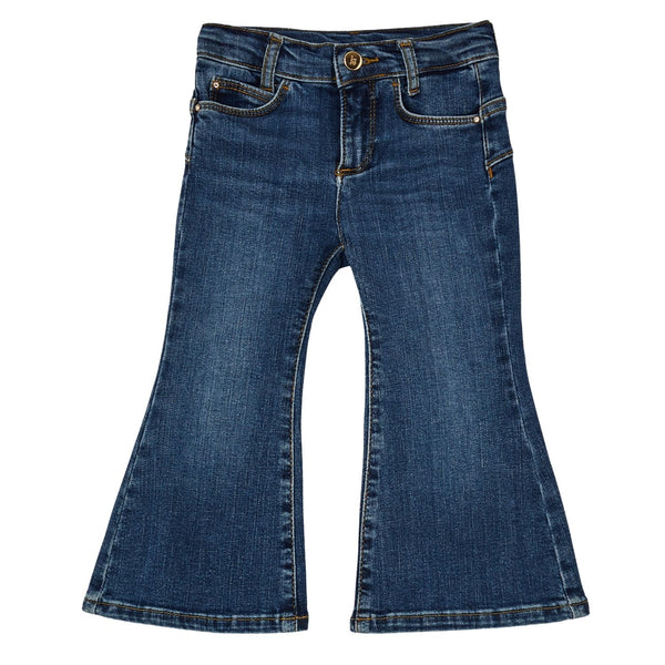 Baby Girls Blue Flared Denim