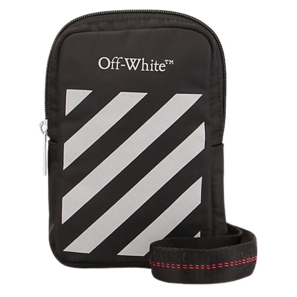 Boys Black Logo-Print Belt Bag