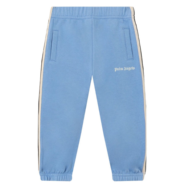 Baby Boys Blue Logo-Print Joggers