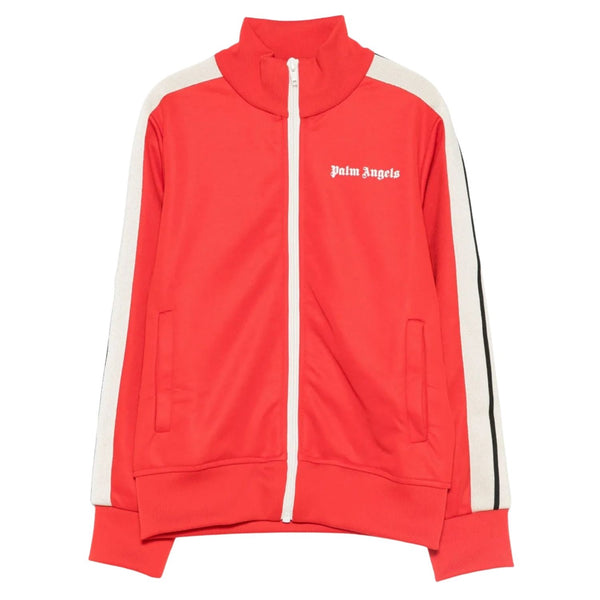 Girls Red Logo-Print Zip-Up Jacket