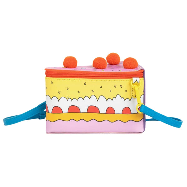 Girls Pale Pink Slice of Cake Shoulder Bag