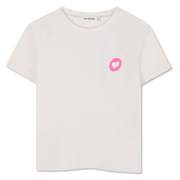 Girls Ivory Positive Mind T-Shirts