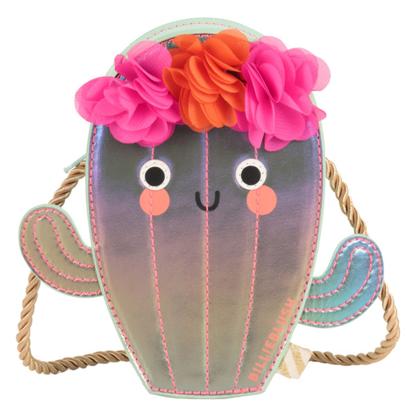 Girls Multi-Color Cactus Crossbody Bag