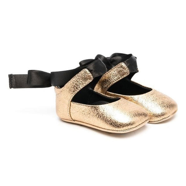 Baby Girl Golden Shoes