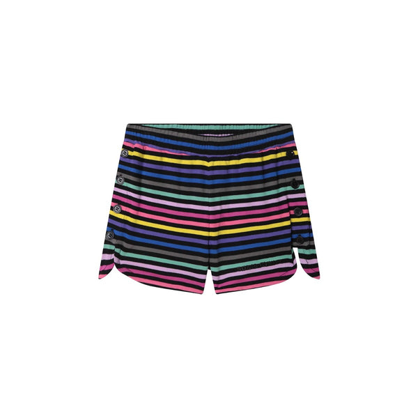 Girls Cotton Striped Shorts