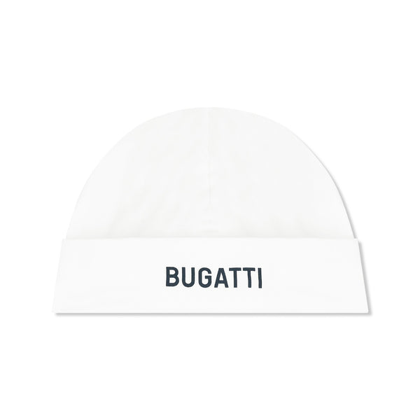Baby Unisex White Logo-Print Cap