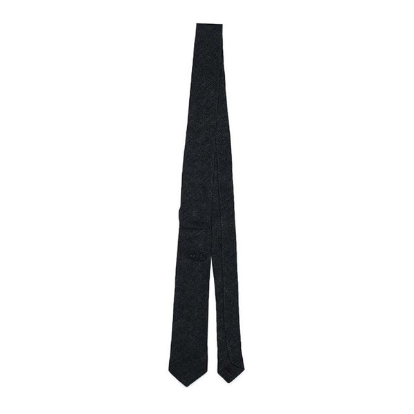 Black Denim Tie