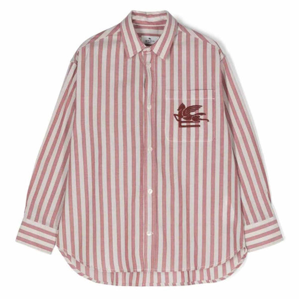 Boys Beige Pegaso Cotton Shirt