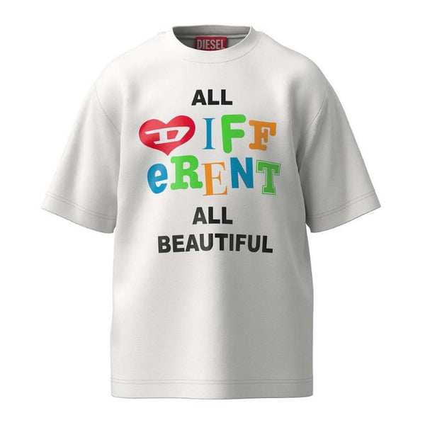 White Half Sleeves T-Shirt