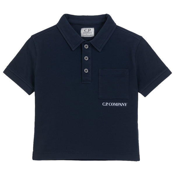 Boys Navy Blue Polo T-Shirt