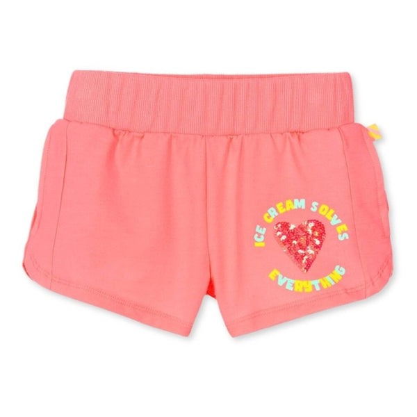Girls Pink Jersey Shorts