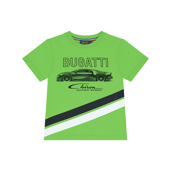 Boys Green Logo-Print Cotton T-Shirt