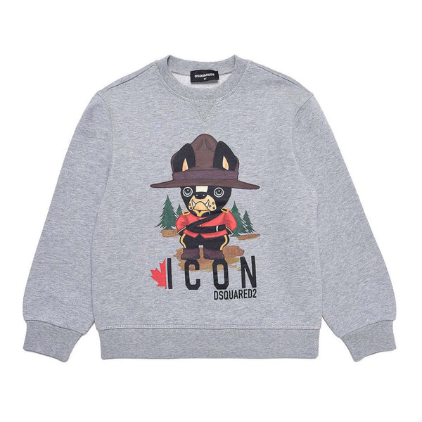 D2Kids Unisex Icon Grey Sweater