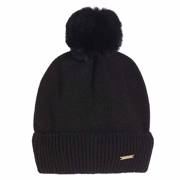 Girls Beanie With Pompon