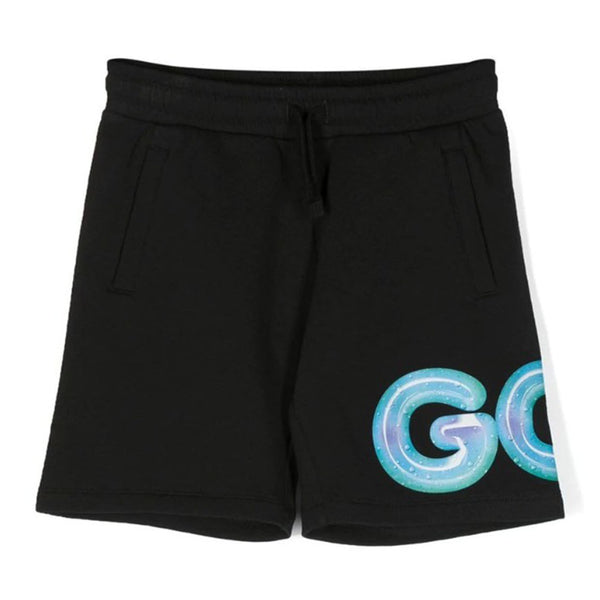 GCDS Kids Logo-Print Track Shorts