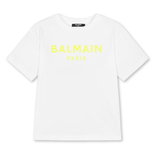 Unisex White Cotton Jersey T-Shirt