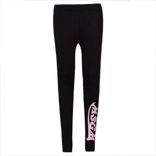 Logo Print Cotton Leggings