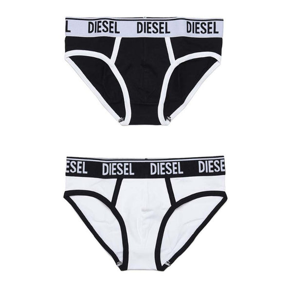 Pack of 2 briefs with logo
