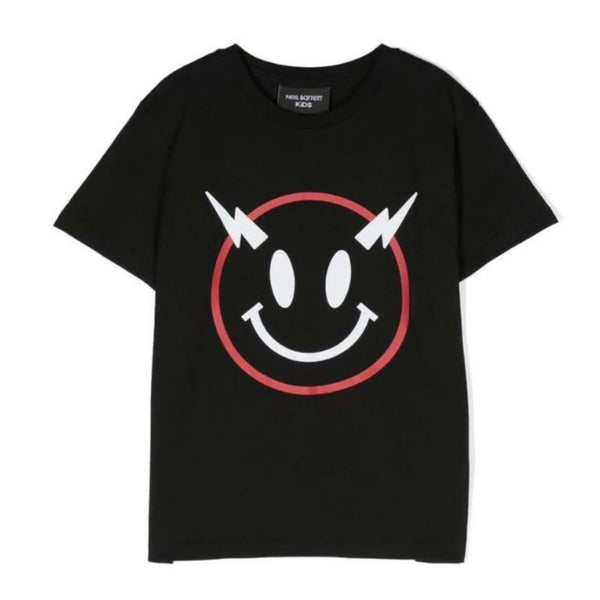 Boys Black Logo T-Shirt
