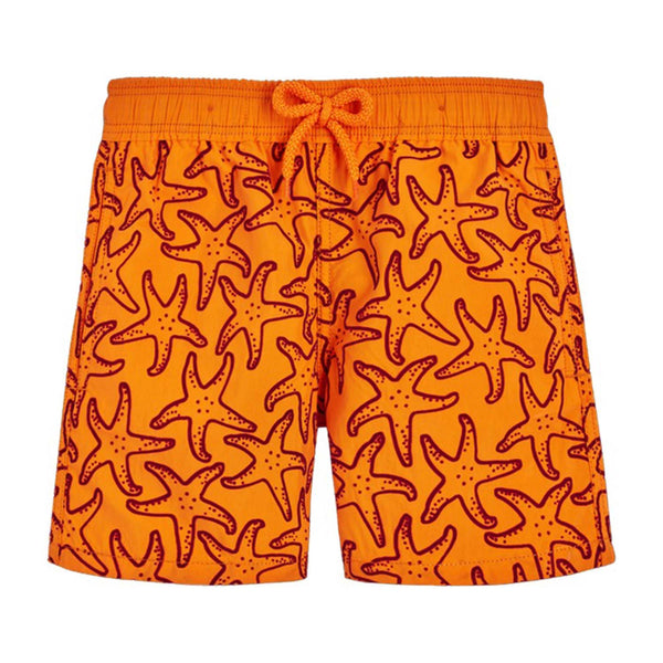 Boys Orange Swim Shorts