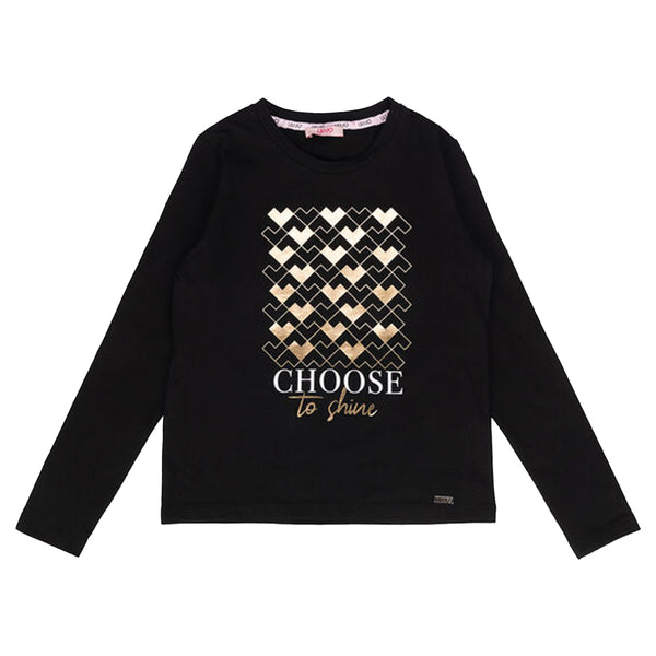 Black Printed T-shirts