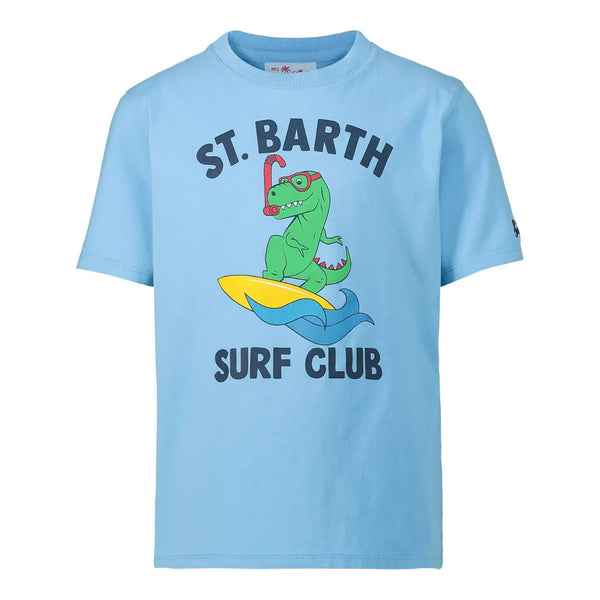 Boy Scuba Surf Dino Print T-shirt