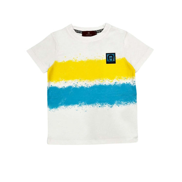 Boys White Logo T-Shirt