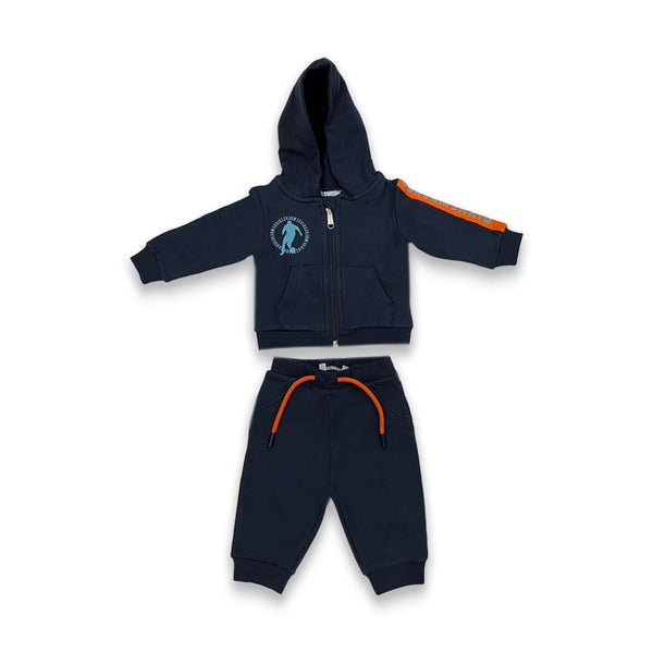 Baby Boys Navy Blue Tracksuit