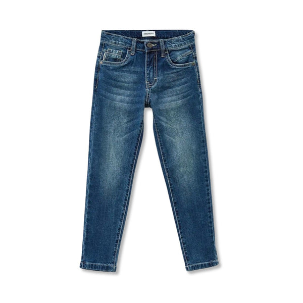 Boys Denim Blue Fitting Jeans