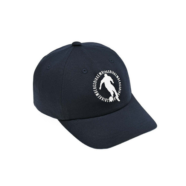 Boys Navy Blue Logo-Print Baseball Cap