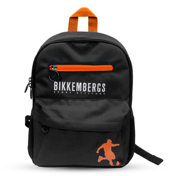 Boys Black Logo-Print Sports Backpack