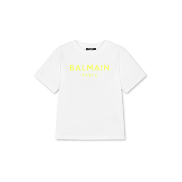 Unisex White Cotton Jersey T-Shirt