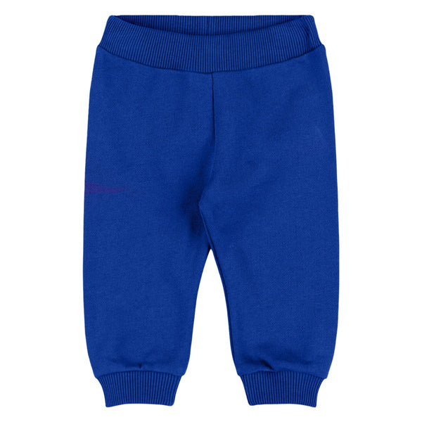 Unisex Baby Blue Coloured-Logo Joggers