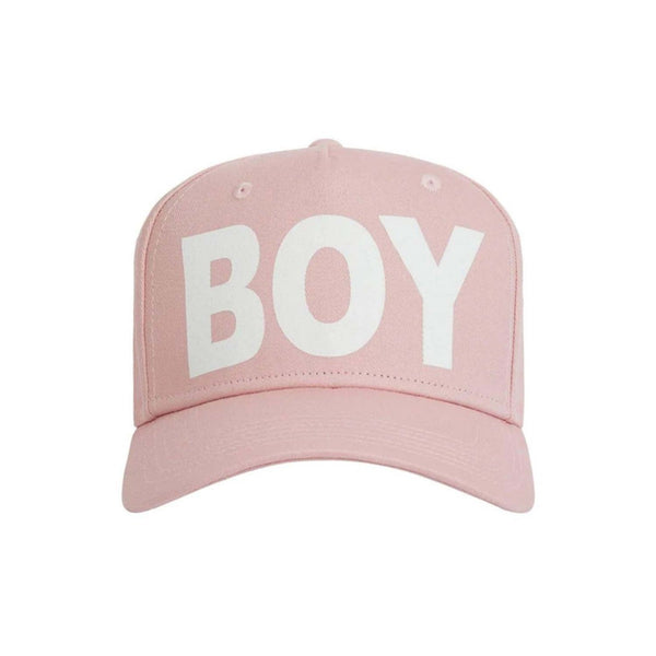 Pink BOY Printed Cap - Unisex