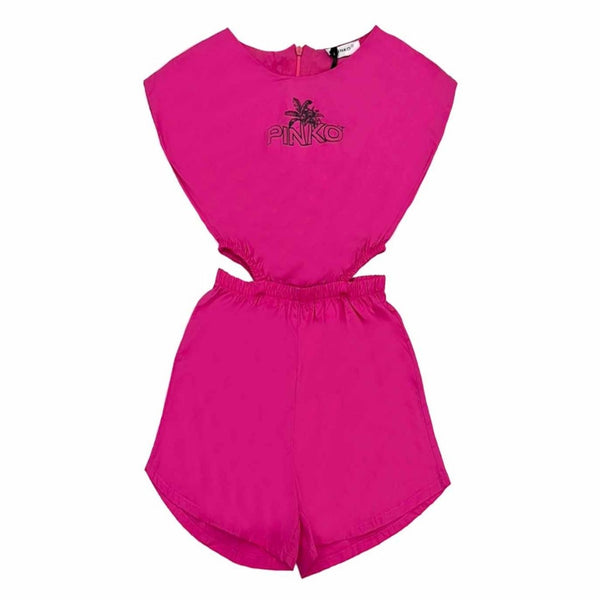 Girl Pink Cotton Short set
