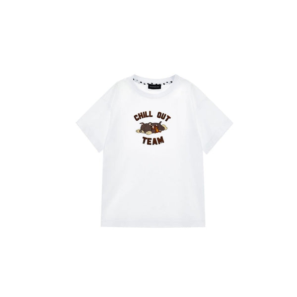 Boys White Jerry And Spike T-Shirt