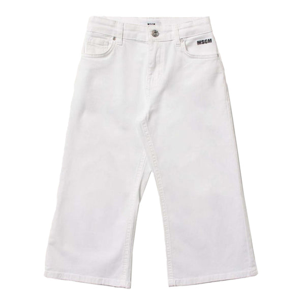 Teen Logo Print Straight Leg Jeans