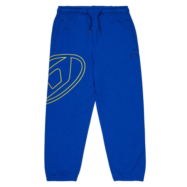 Boys Blue Logo-Embroidered Joggers
