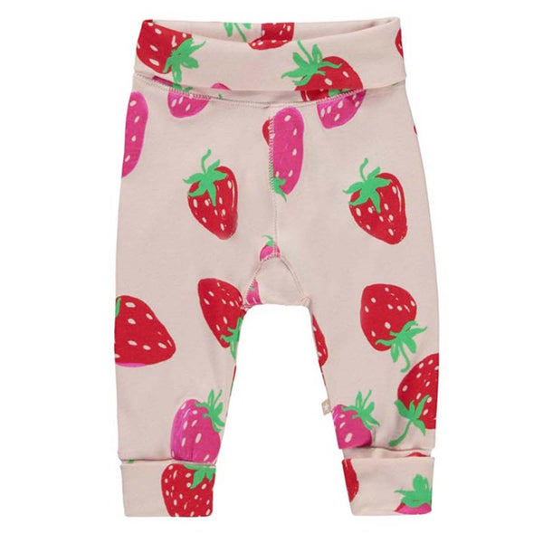 Girl Pink Strawberry Print Trouser