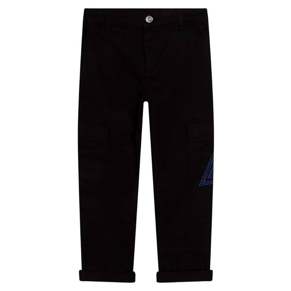 Embroidered Logo Detail Trousers