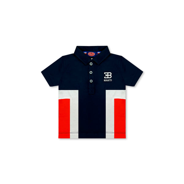 Boys Navy Blue Embroidered Logo T-Shirt