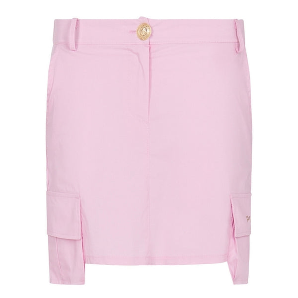 Girls Pink Side Pockets Skirt