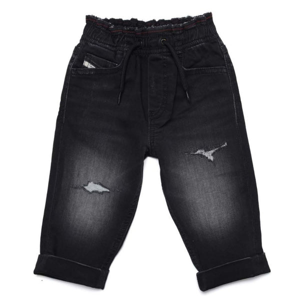 Diesel Marcie Boyfriend Jogg Jeans With Rips